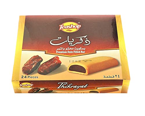 ألواح تمر ذكريات تيشوب - 19 غرام × 24 قطعة