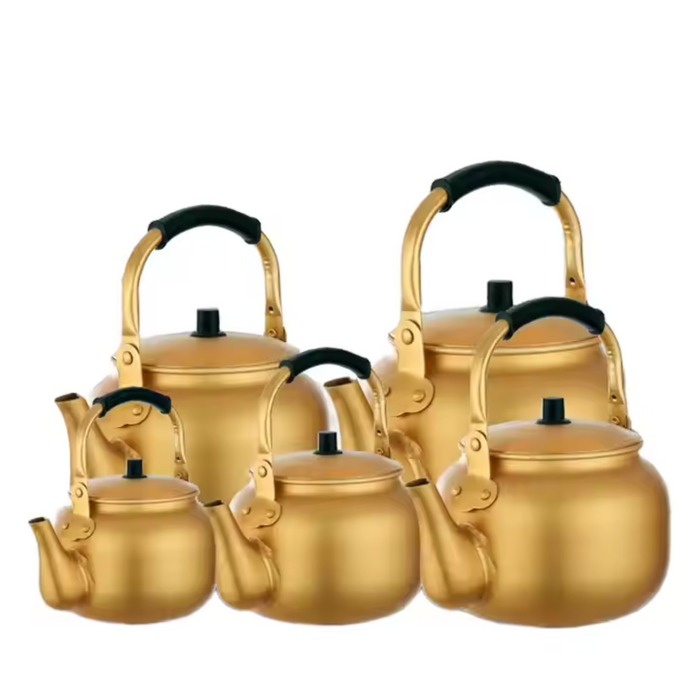Yellow Aluminum Kettle