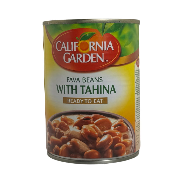 فول مدمس بالطحينية