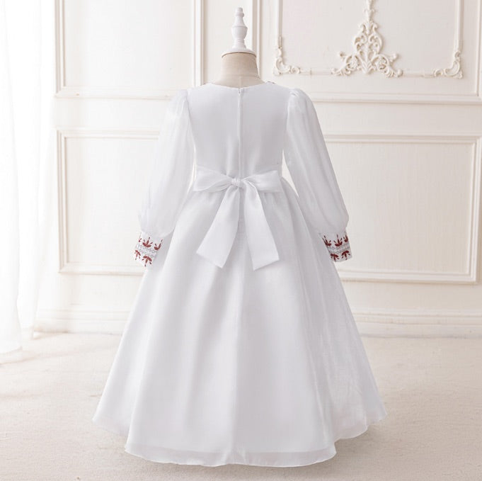 Girls Embroidered Dress