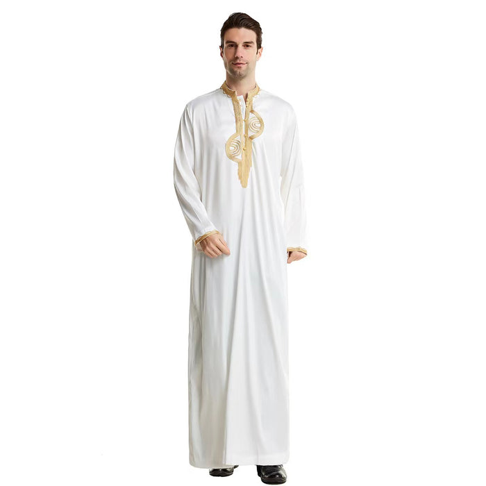 Embroidered Men's Thobe