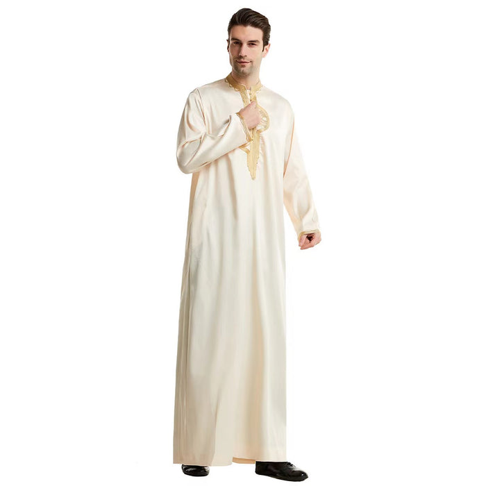 Embroidered Men's Thobe