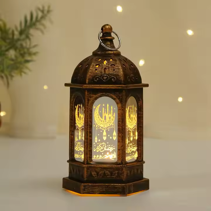 فانوس رمضان وعيد مبارك LED