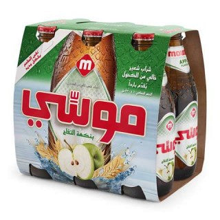Moussy Non-Alcoholic Malt Beverage Apple Flavor -  275ml